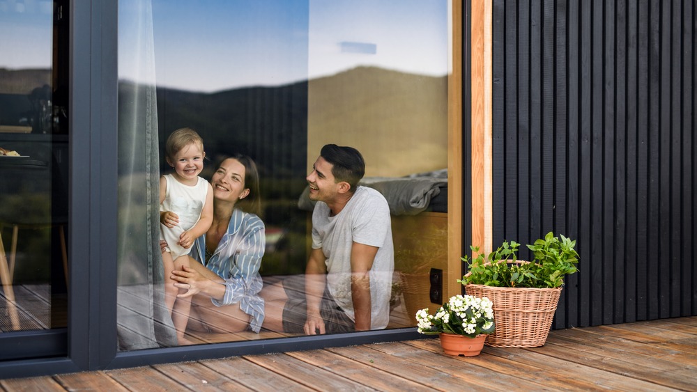 Puertas y ventanas (Familia feliz)